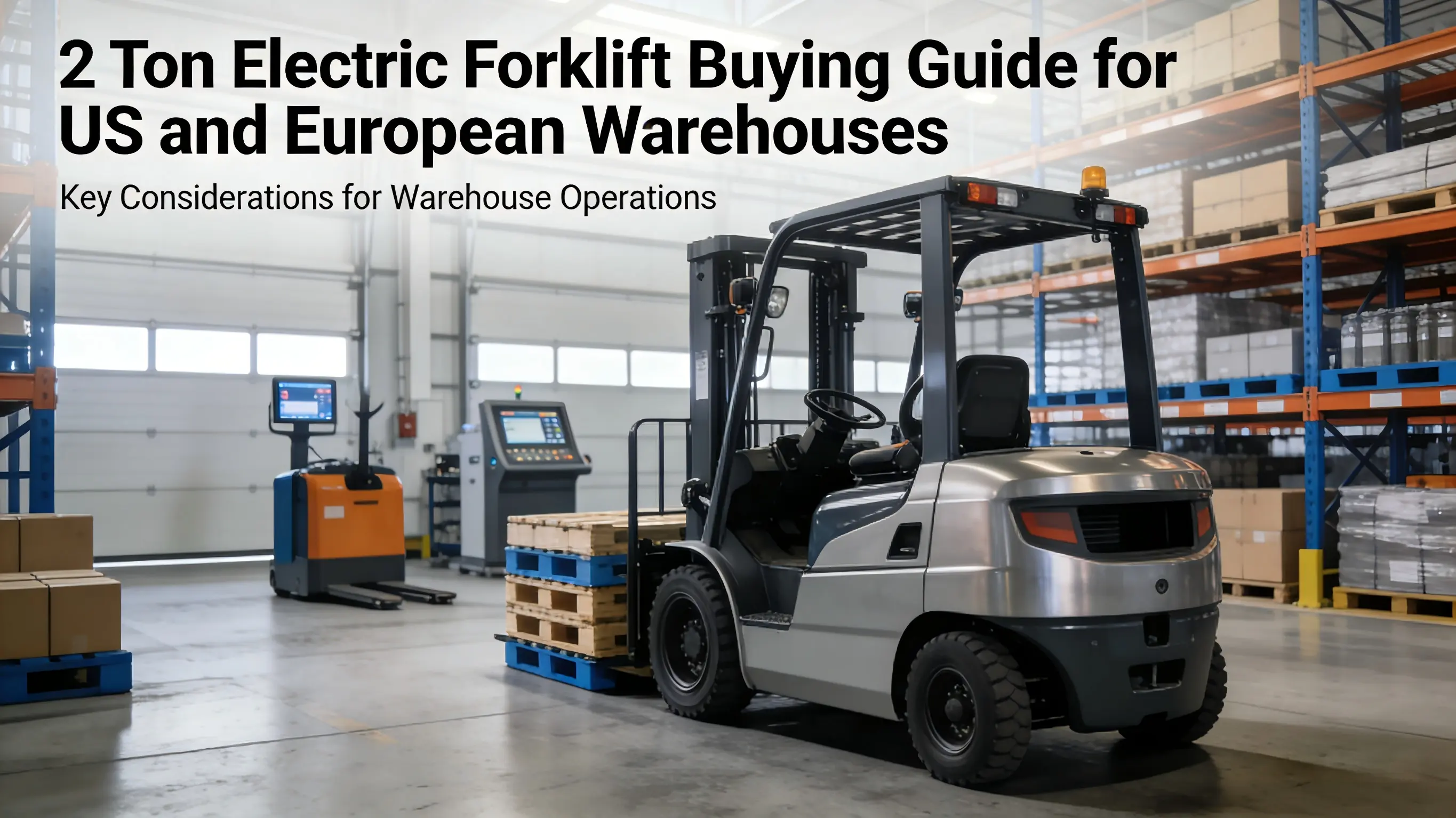 2 Ton Electric Forklift Buying Guide for US and European Warehouses