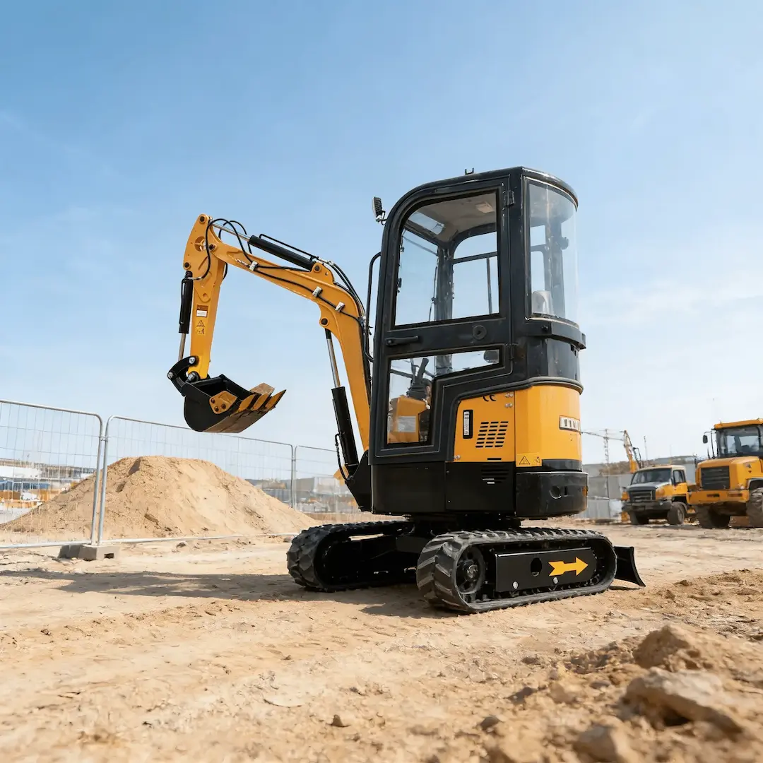 1 ton mini excavator JL-10 for municipal maintenance