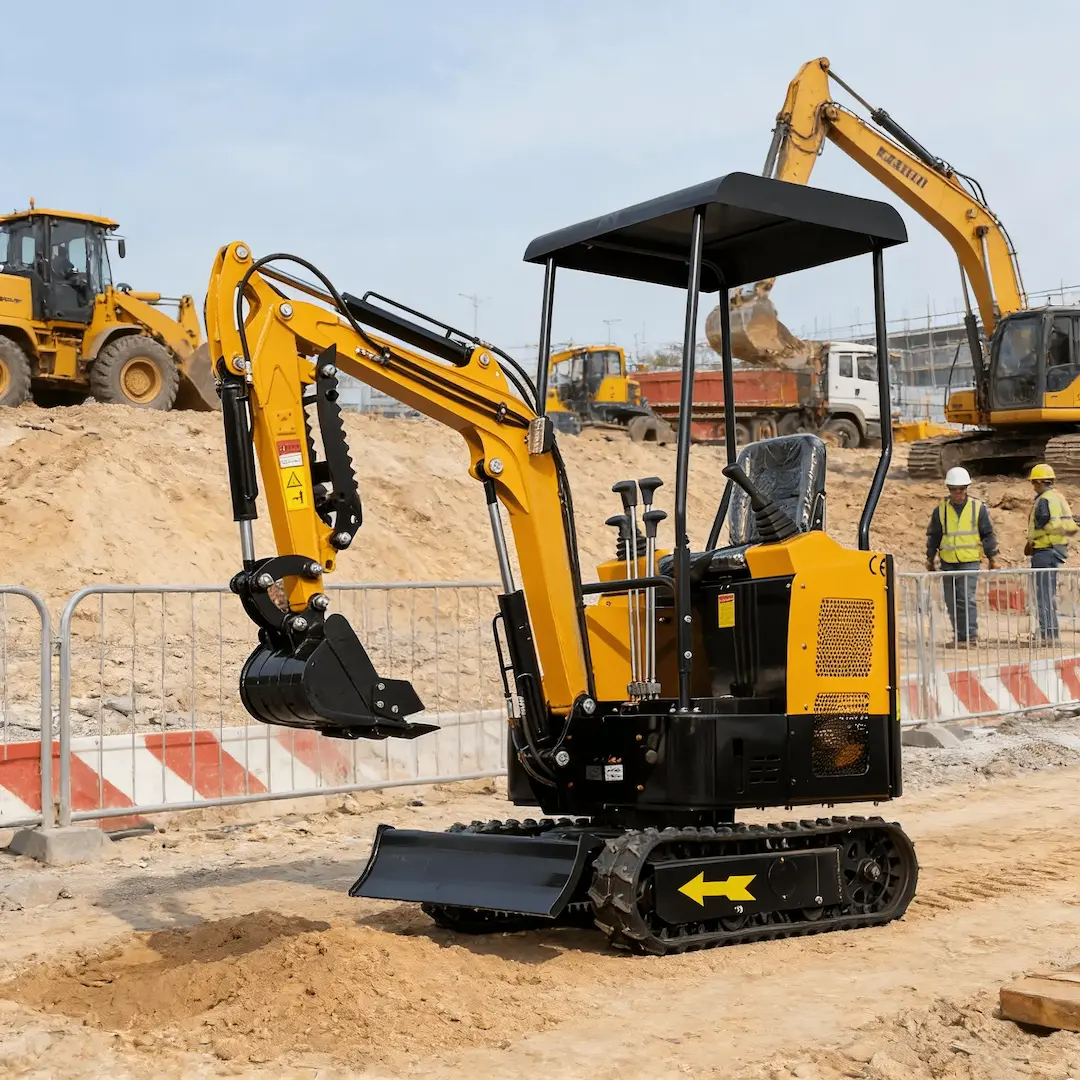 1.5 ton mini excavator JL15 for property development