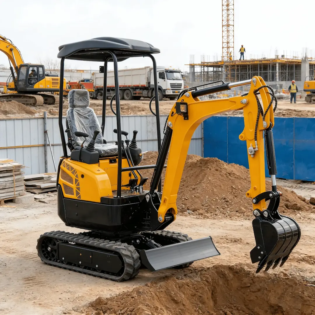 1.8 ton mini excavator JL18 for municipal maintenance