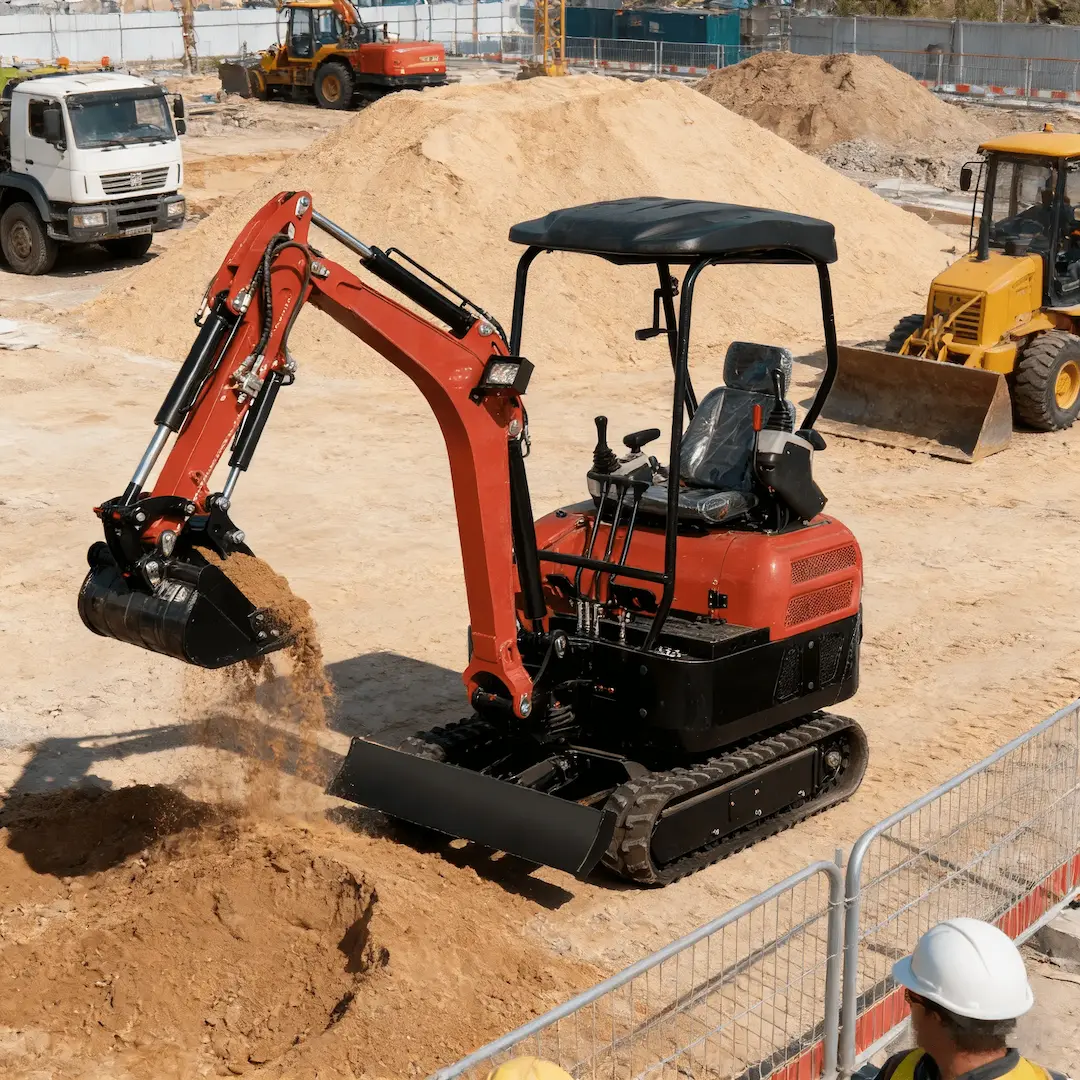 2 ton mini excavator JL20 for landscaping and gardening
