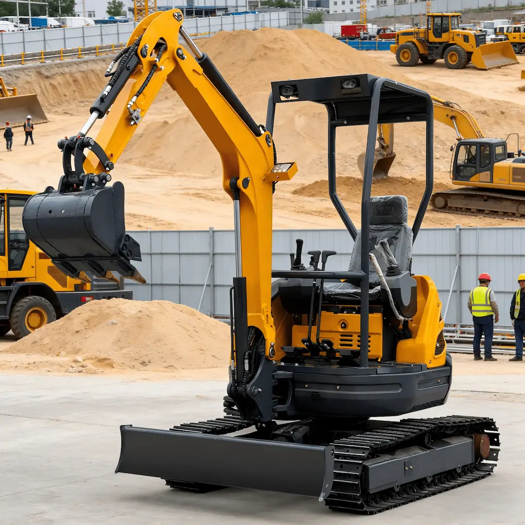 2.5 ton mini excavator JL25 for property development