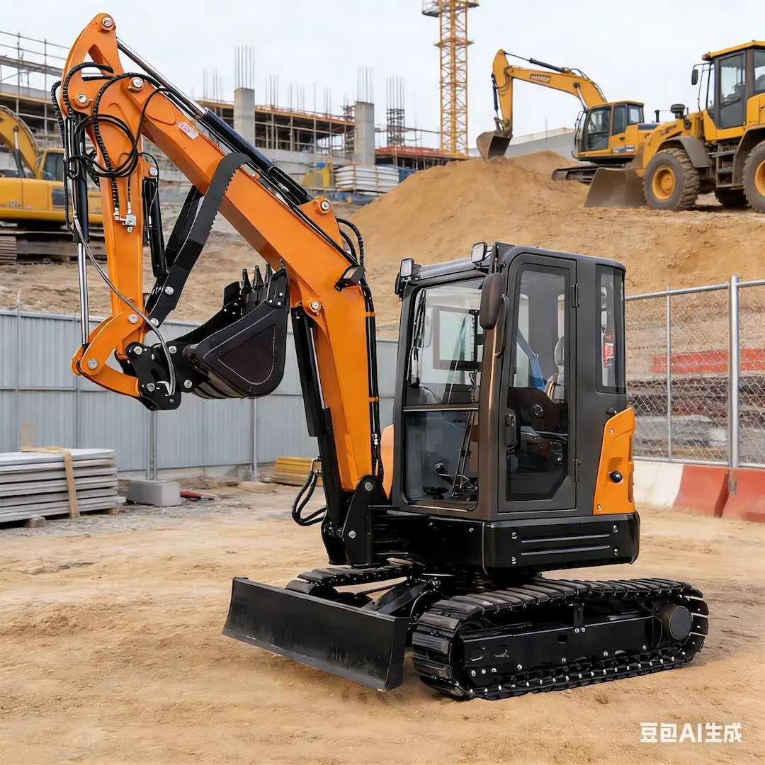 3.5 ton mini excavator JL35 for property development