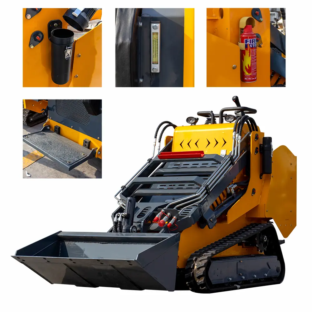 Skid Steer on Tracks for Tough Terrain